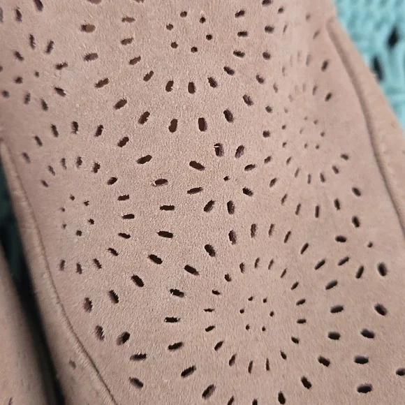 Clarks Collection Trish Calla Sand Suede Loafers - Picture 2 of 10